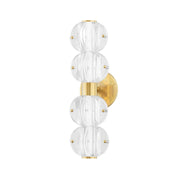 Hudson Valley - 1904-AGB - LED Bath Bracket - Lindley - Aged Brass