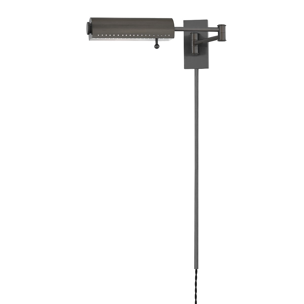 Hudson Valley - MDS114-DB - One Light Wall Sconce Plug In - Hampshire - Distressed Bronze