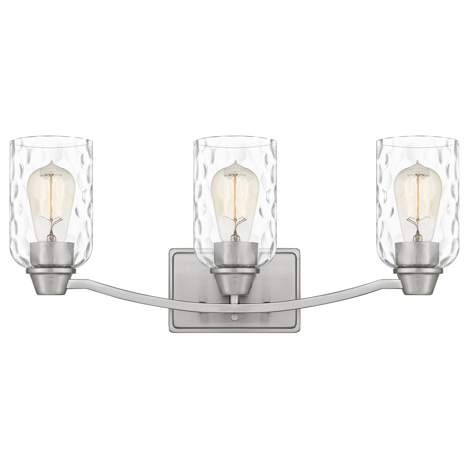 Quoizel - ACA8623BN - Three Light Bath - Acacia - Brushed Nickel