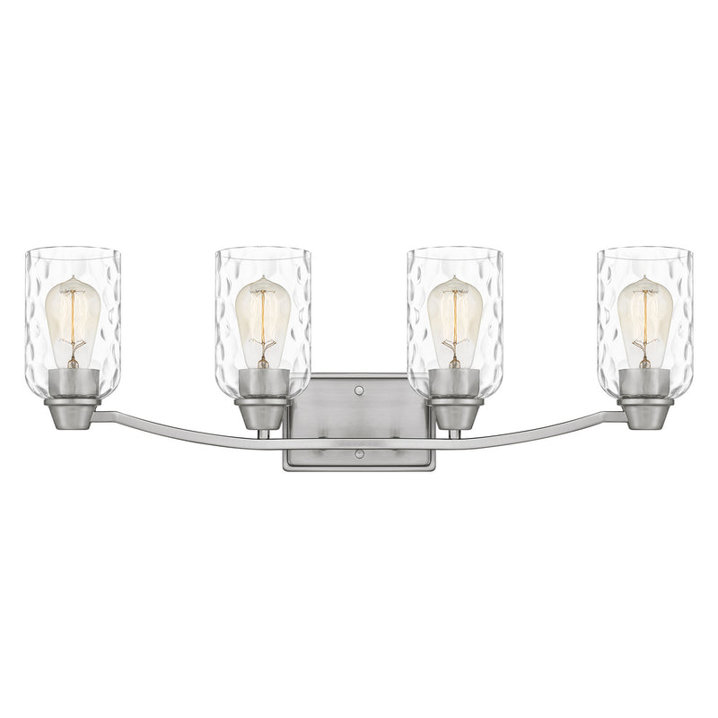 Quoizel - ACA8627BN - Four Light Bath - Acacia - Brushed Nickel