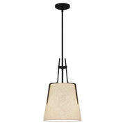 Quoizel - LOA1512MBK - One Light Mini Pendant - Leona - Matte Black