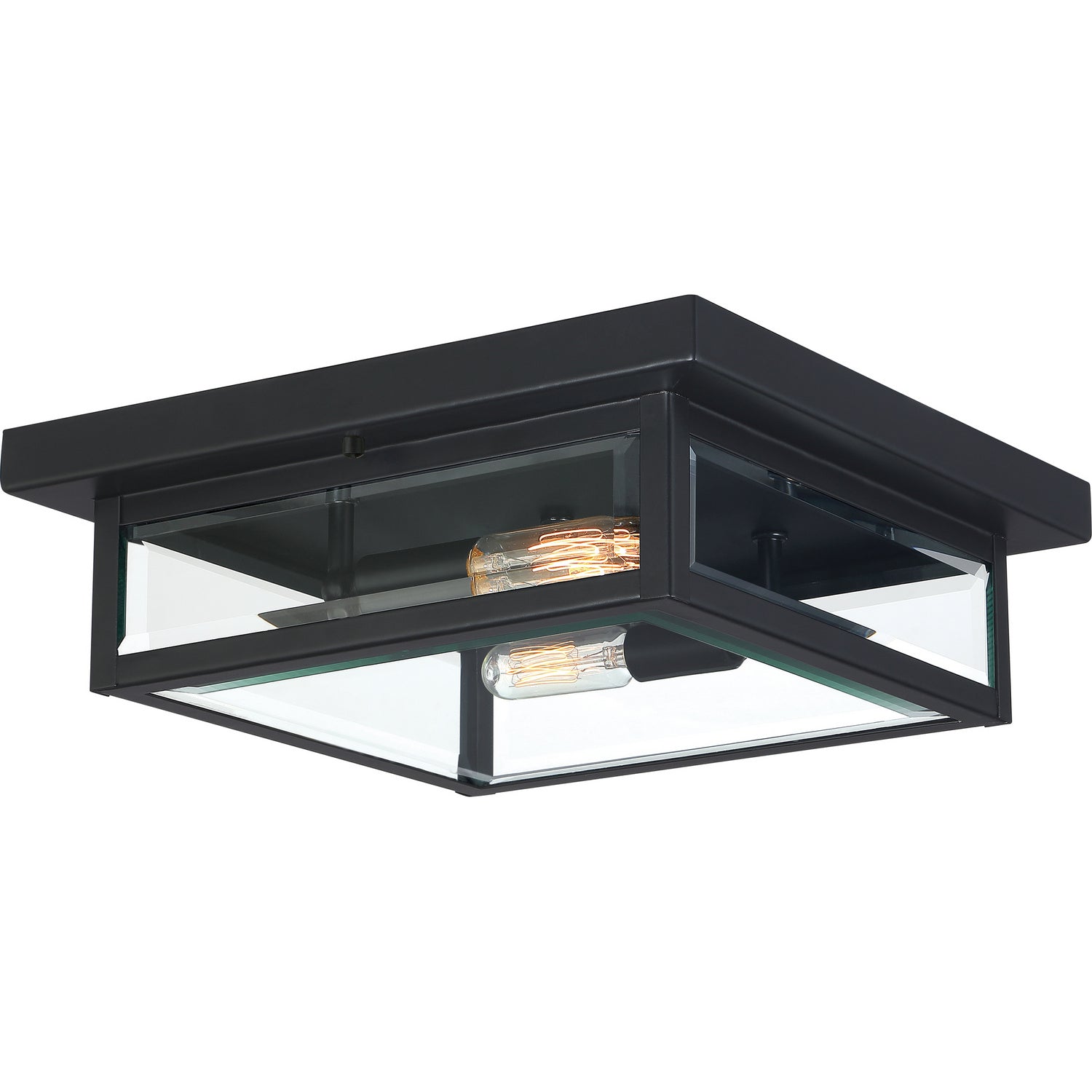 Quoizel - WVR1312EK - Two Light Flush Mount - Westover - Earth Black
