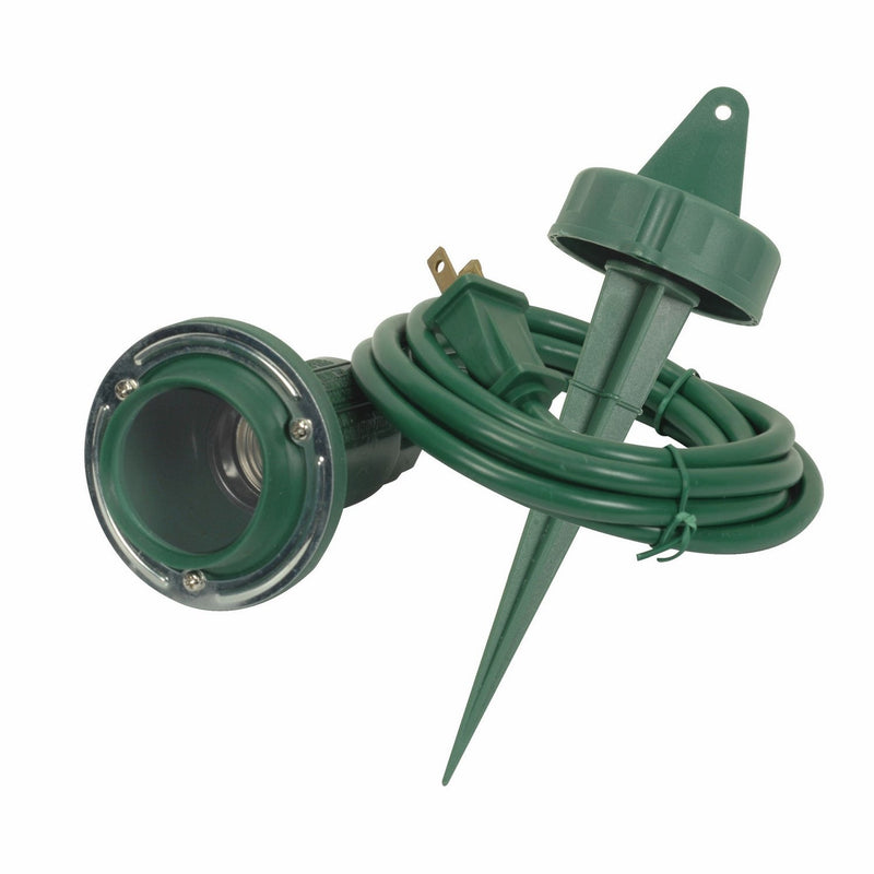 Nuvo Lighting - SF77-325 - Single Plastic Flood Light - Green