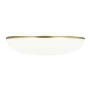 Visual Comfort Modern - 700FMMGN13BR-LED930-277 - LED Flush Mount - Megan - Plated Brass