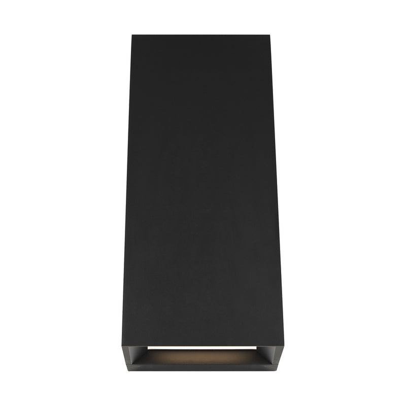 Visual Comfort Modern - 700OWPIT12B-LED930-277 - LED Outdoor Wall Mount - Pitch - Black