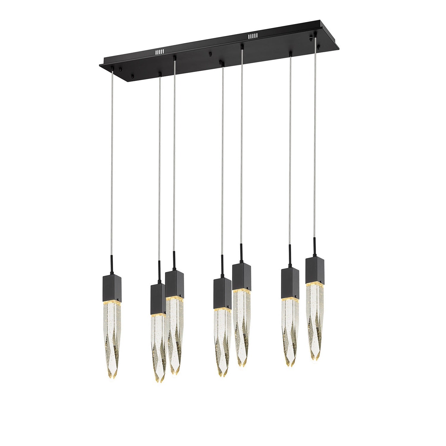 Avenue Lighting - HF1900-7-AP-BK - LED Pendant - Aspen - Black