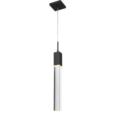Avenue Lighting - HF1901-1-GL-BK-C - LED Pendant - The Original Glacier - Black