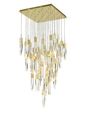 Avenue Lighting - HF1903-41-AP-BB-C - LED Pendant - Aspen - Brushed Brass