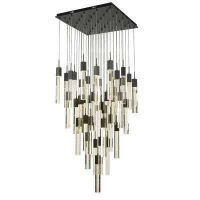 Avenue Lighting - HF1903-41-GL-BK - LED Pendant - The Original Glacier - Black