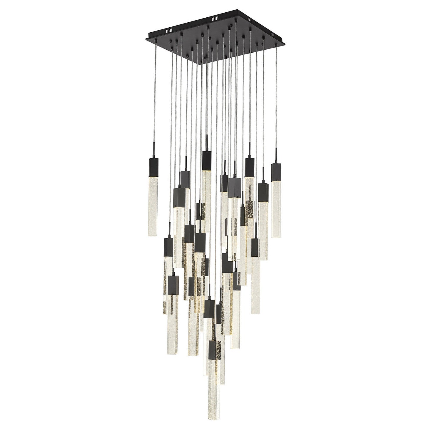 Avenue Lighting - HF1904-25-GL-BK - LED Pendant - The Original Glacier - Black