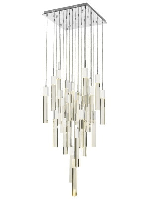 Avenue Lighting - HF1904-25-GL-CH-C - LED Pendant - The Original Glacier - Polished Chrome