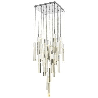 Avenue Lighting - HF1904-25-GL-CH-C - LED Pendant - The Original Glacier - Polished Chrome