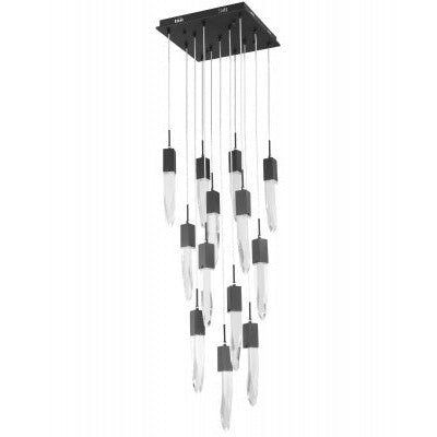 Avenue Lighting - HF1905-13-AP-BK-C - LED Pendant - Aspen - Black