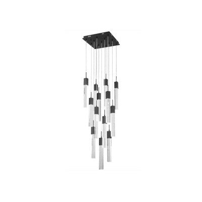 Avenue Lighting - HF1905-13-GL-BK - LED Pendant - The Original Glacier - Black
