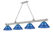 Z-Lite - 2306-4BN-ARDB - Four Light Billiard - Cordon - Brushed Nickel