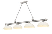 Z-Lite - 2306-4BN-DMO14 - Four Light Billiard - Cordon - Brushed Nickel