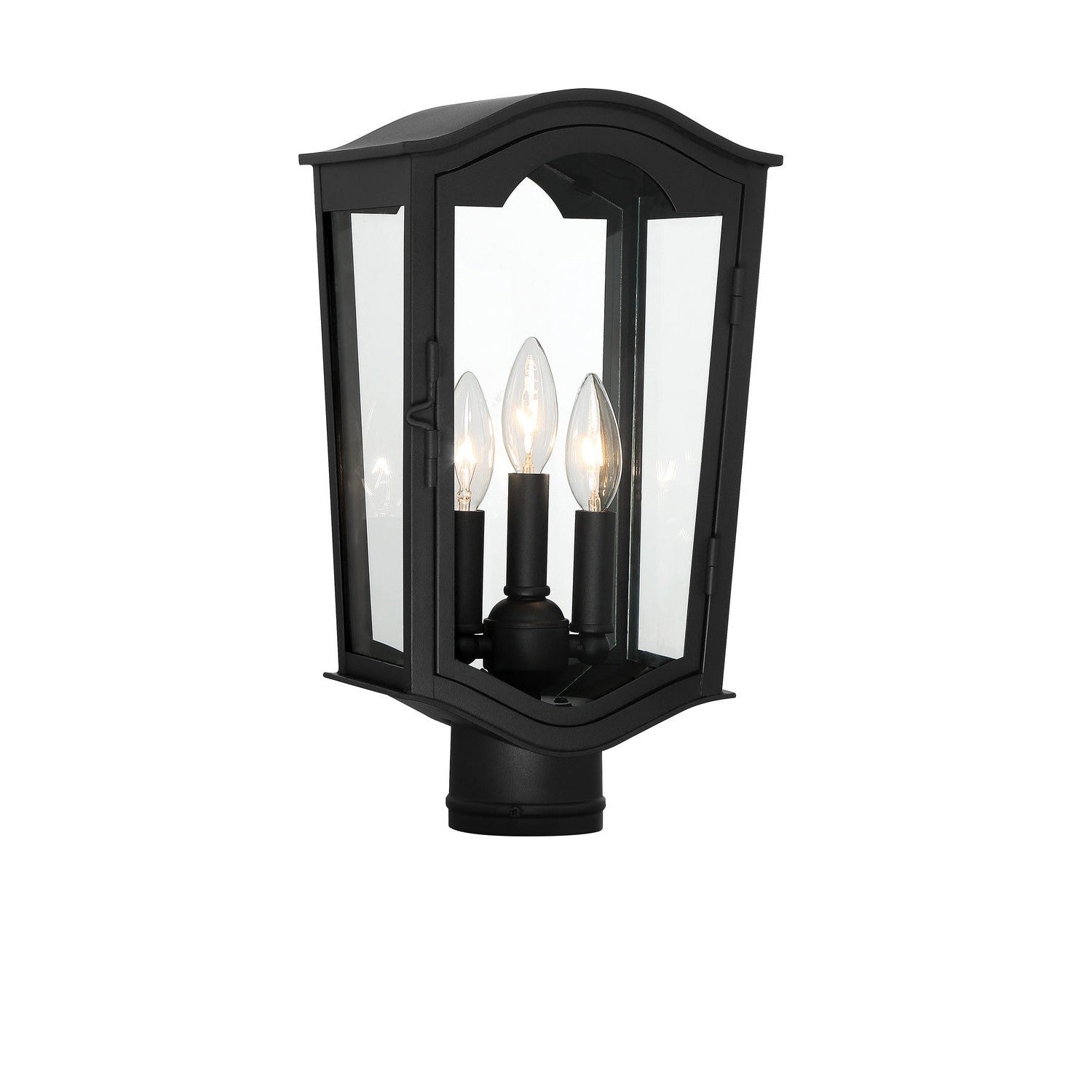 Minka-Lavery - 73206-66 - Three Light Outdoor Post Mount - Houghton Hall - Sand Coal