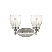 Generation Lighting - 4414502EN7-962 - Two Light Wall / Bath - Belton - Brushed Nickel