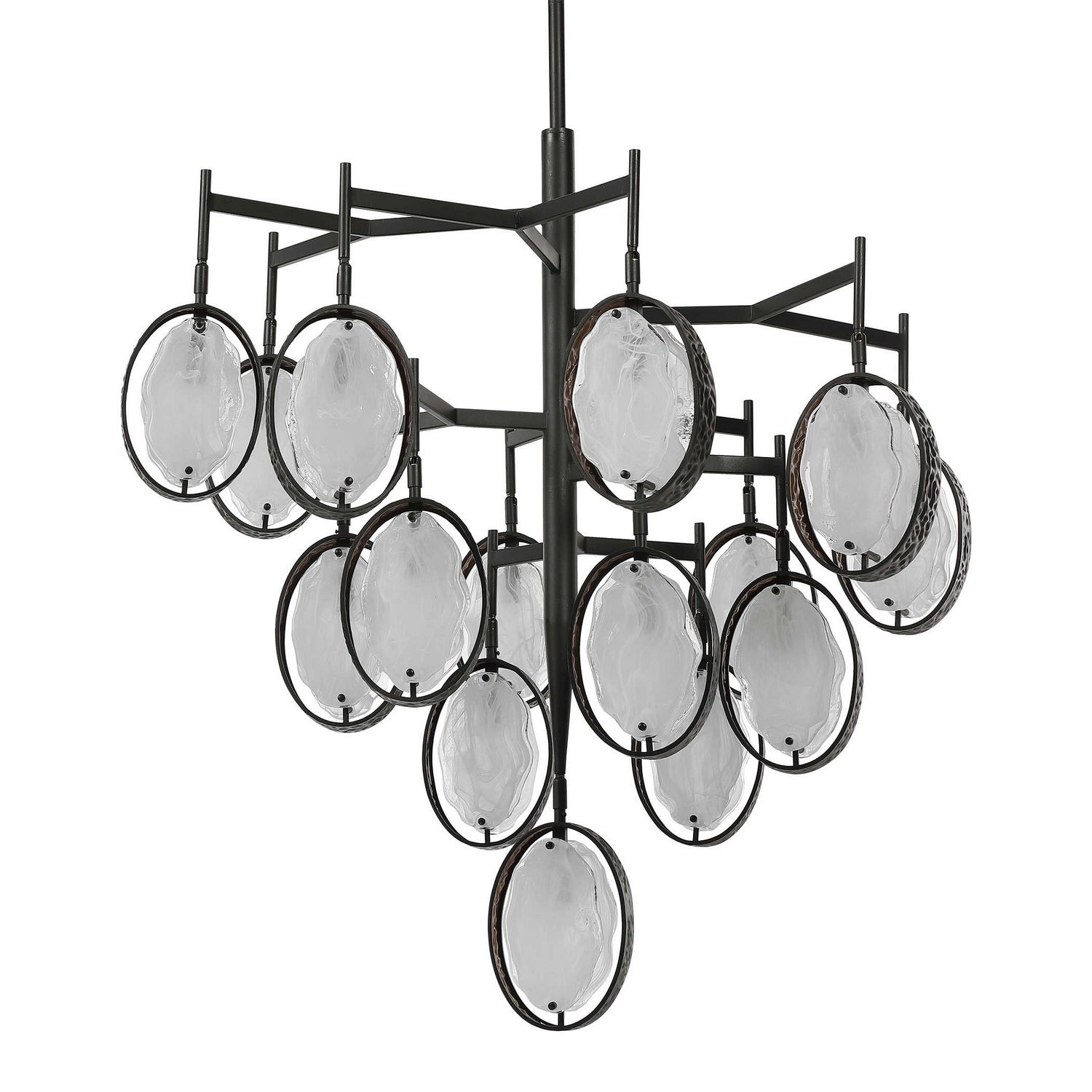 Uttermost - 21344 - 15 Light Chandelier - Maxin - Dark Hammered Bronze