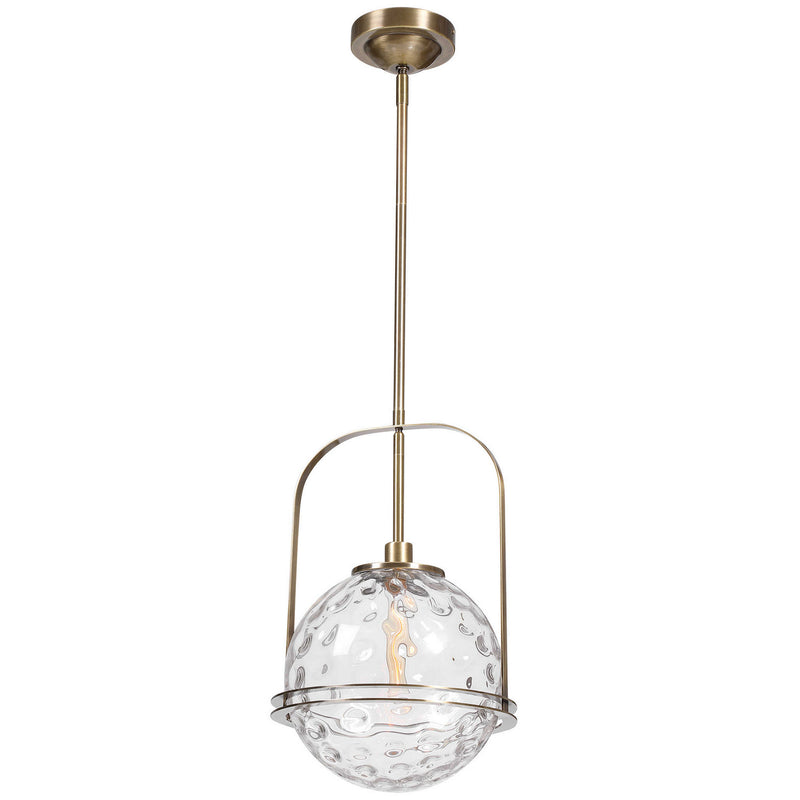 Uttermost - 21540 - One Light Pendant - Mimas - Antique Brass