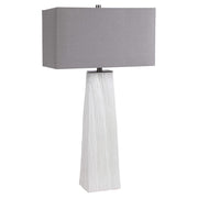 Uttermost - 28383 - One Light Table Lamp - Sycamore - Brushed Nickel