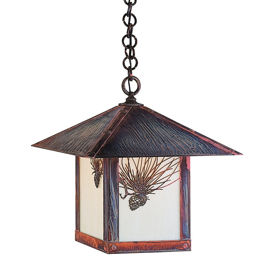 Arroyo - EH-16PFOF-RC - One Light Pendant - Evergreen - Raw Copper