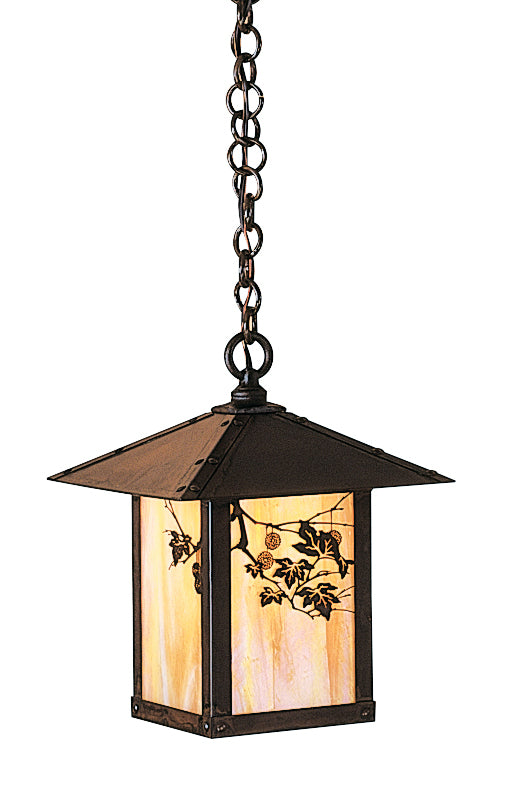 Arroyo - EH-9SFGW-BZ - One Light Pendant - Evergreen - Bronze