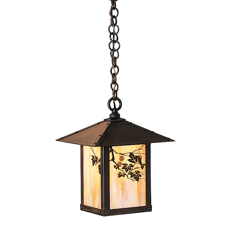 Arroyo - EH-9SFGW-BZ - One Light Pendant - Evergreen - Bronze