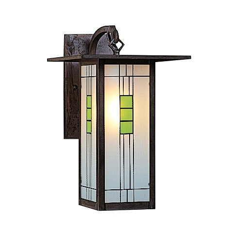 Arroyo - FB-9LG-MB - One Light Wall Mount - Franklin - Mission Brown
