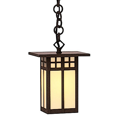 Arroyo - GH-6LCR-RB - One Light Pendant - Glasgow - Rustic Brown