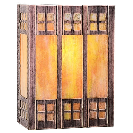 Arroyo - GSADA-9GW-AC - One Light Wall Mount - Glasgow - Antique Copper