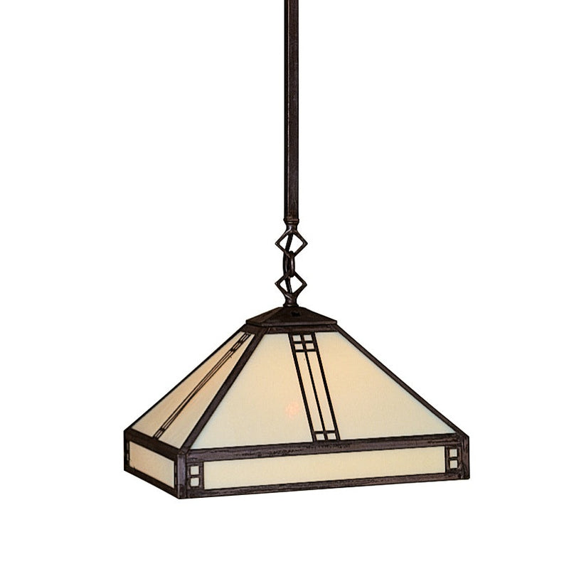 Arroyo - PSH-12CR-MB - One Light Pendant - Prairie - Mission Brown