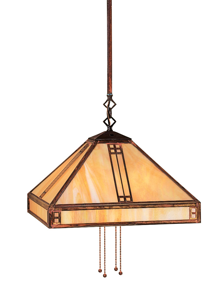 Arroyo - PSH-15GW-RC - Four Light Pendant - Prairie - Raw Copper