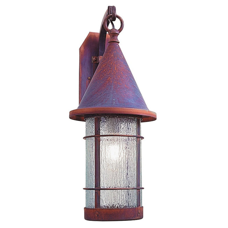 Arroyo - VB-9RM-RC - One Light Wall Mount - Valencia - Raw Copper