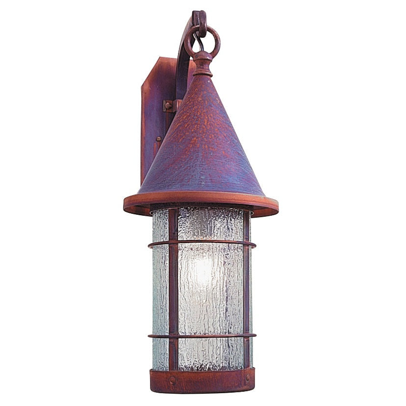 Arroyo - VB-9RM-RC - One Light Wall Mount - Valencia - Raw Copper