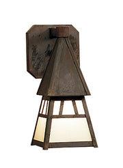 Arroyo - DS-4OF-MB - One Light Wall Mount - Dartmouth - Mission Brown