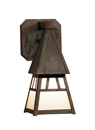 Arroyo - DS-4OF-MB - One Light Wall Mount - Dartmouth - Mission Brown