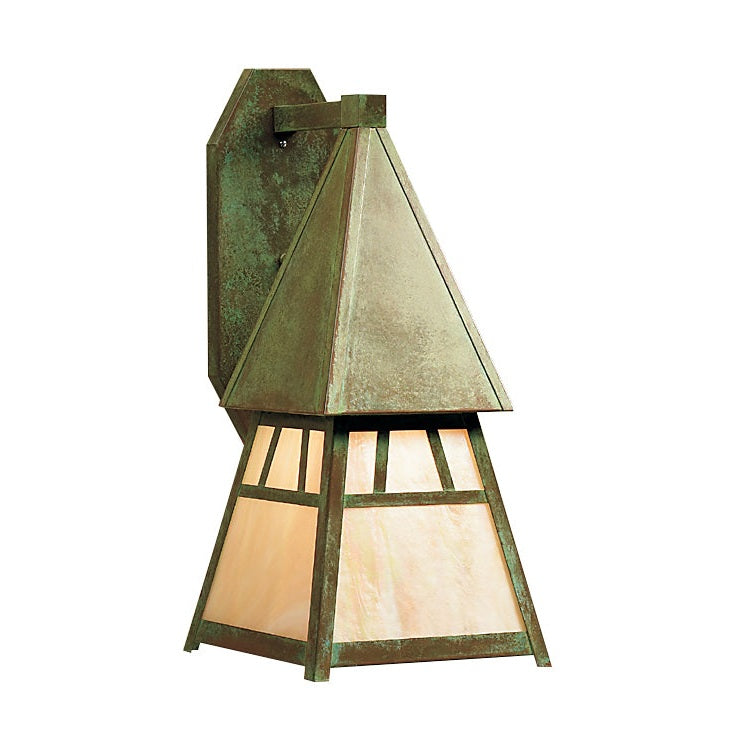 Arroyo - DS-8GW-VP - One Light Wall Mount - Dartmouth - Verdigris Patina