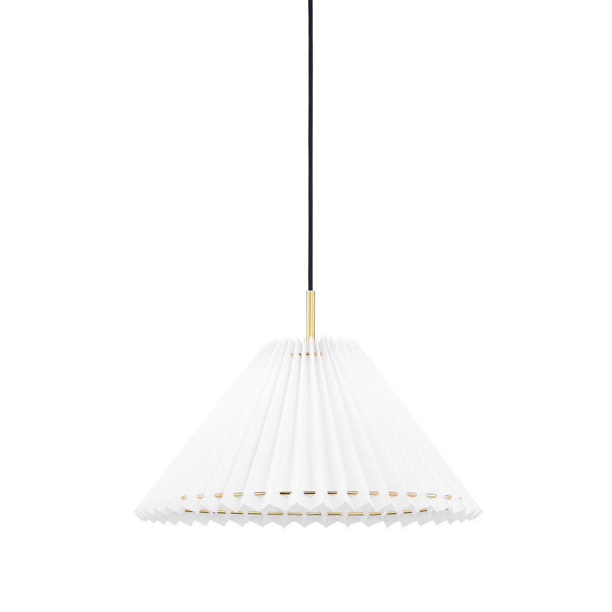 Mitzi - H476701S-AGB - LED Pendant - Demi - Aged Brass