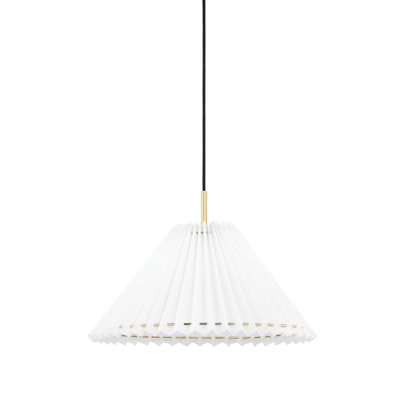 Mitzi - H476701S-AGB - LED Pendant - Demi - Aged Brass
