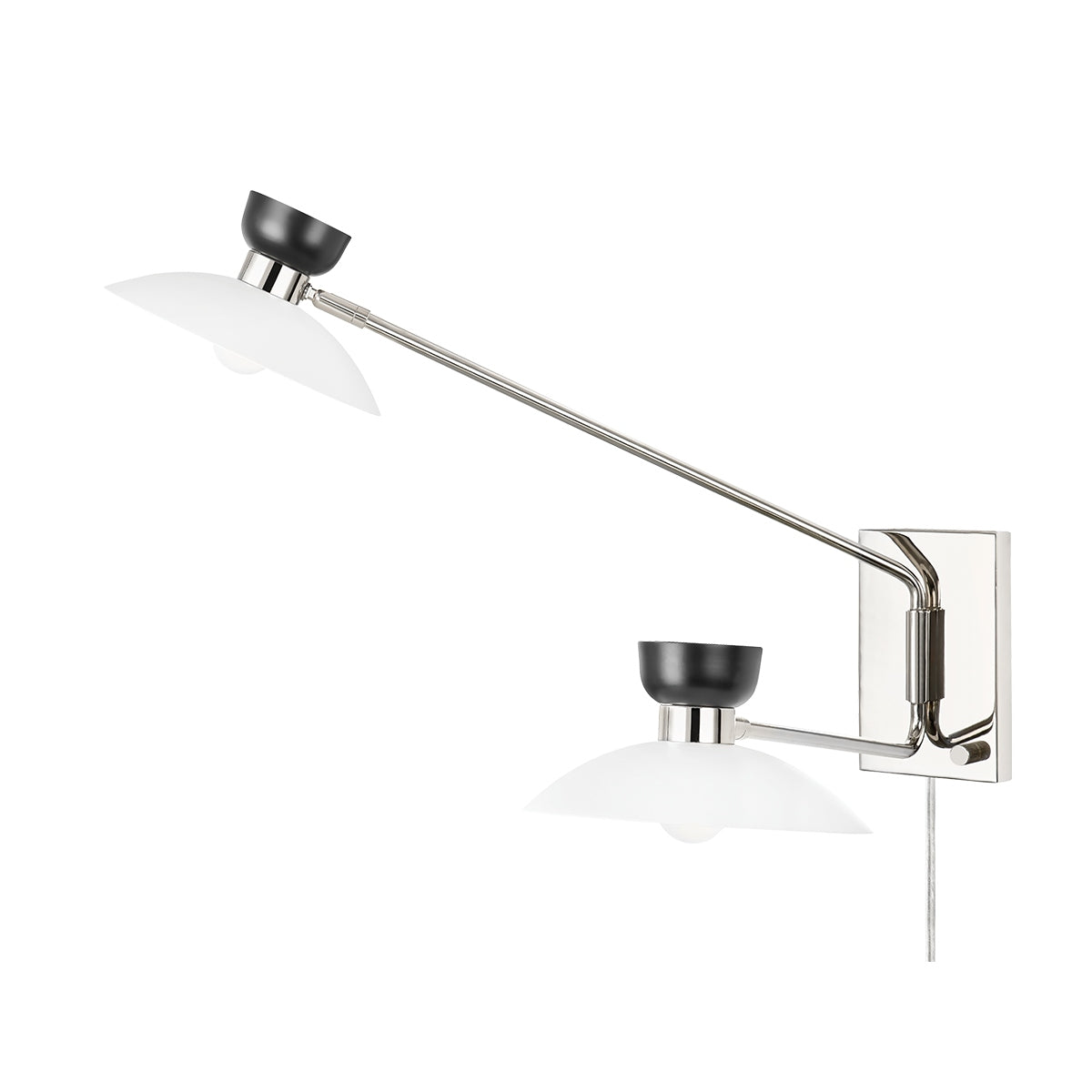Mitzi - HL481202-PN - Two Light Wall Sconce - Whitley - Polished Nickel