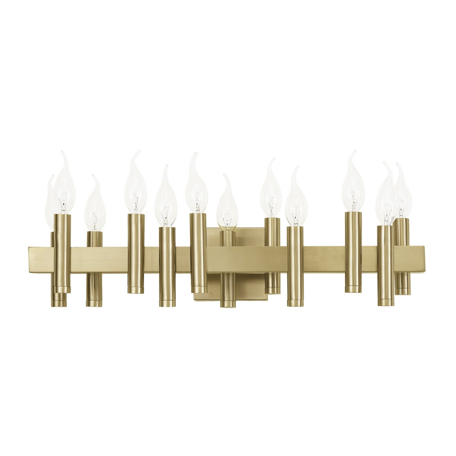 Varaluz - 357B12BB - 12 Light Bath - Collette - Antique Brass