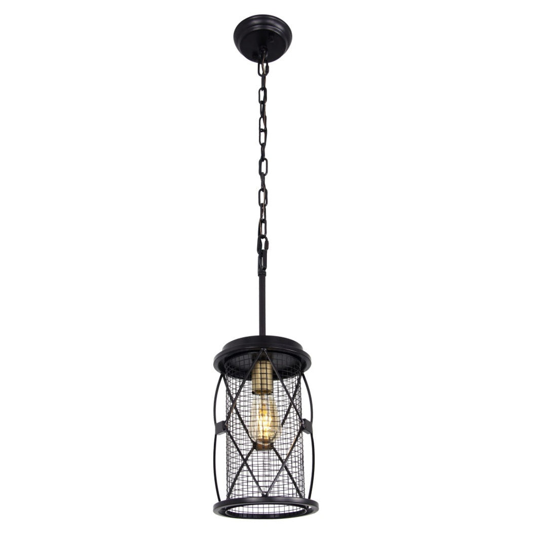 Varaluz - 612610 - One Light Pendant - Harlequin - Warm Bronze/Gold