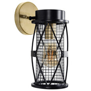 Varaluz - 612630 - One Light Bath - Harlequin - Warm Bronze/Gold