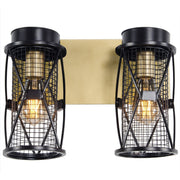 Varaluz - 612640 - Two Light Bath - Harlequin - Warm Bronze/Gold