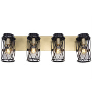 Varaluz - 612660 - Four Light Bath - Harlequin - Warm Bronze/Gold