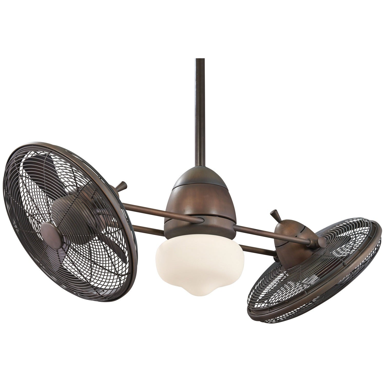 Minka Aire - F602L-RRB - 42"Performance Fan - Vintage Gryo Led - Restoration Bronze
