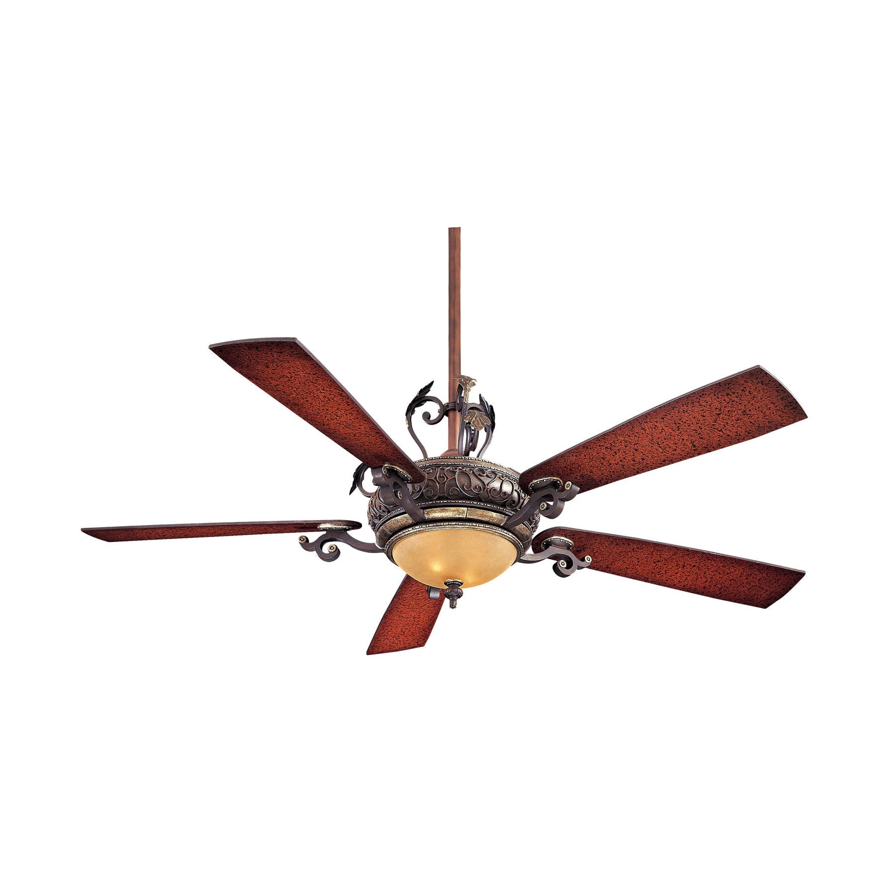 Minka Aire - F705L-STW - 86" Ceiling Fan - Napoli - Sterling Walnut