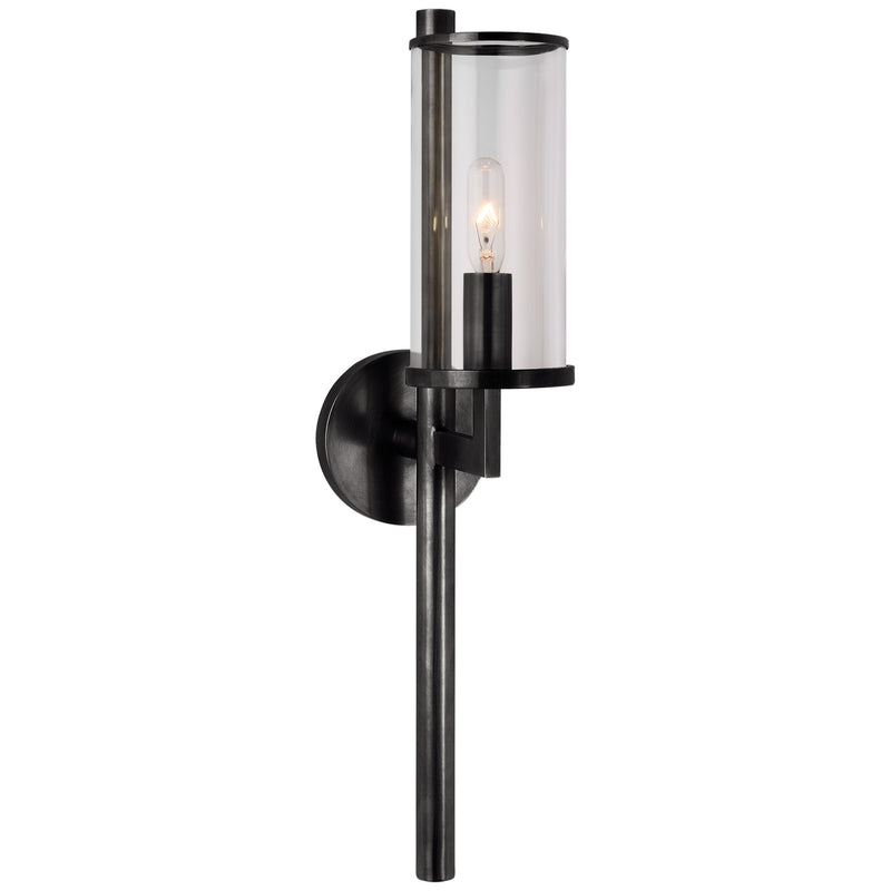 Visual Comfort Signature - KW 2200BZ-CG - One Light Wall Sconce - Liaison - Bronze