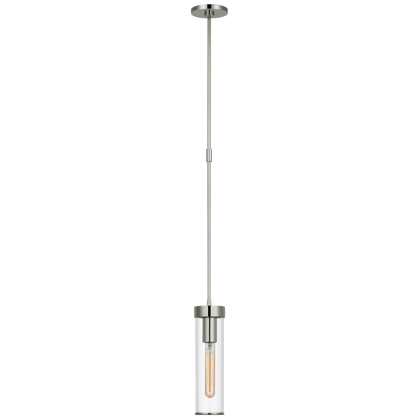Visual Comfort Signature - KW 5116PN-CG - LED Pendant - Liaison - Polished Nickel